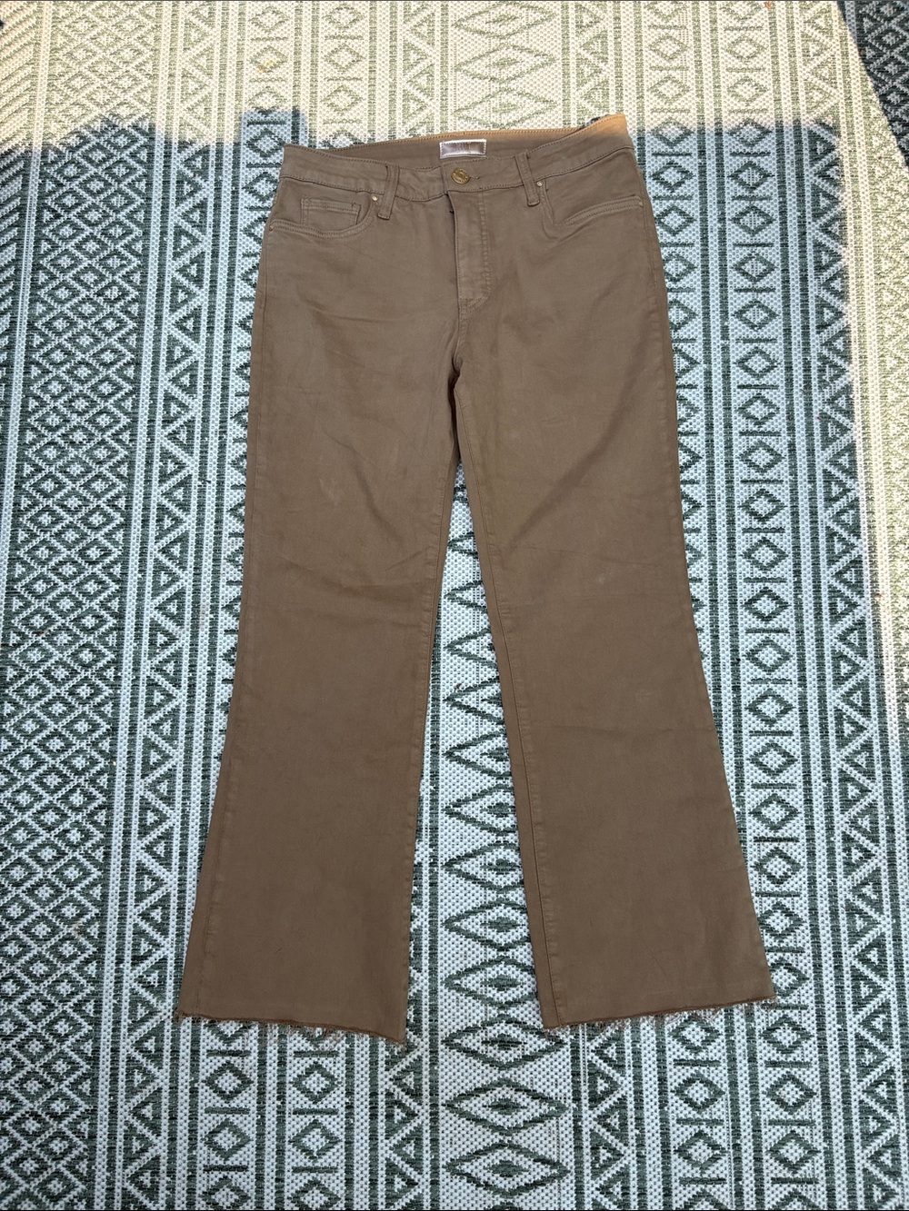 Kut from the Kloth Kelsey Brown Flare Jeans